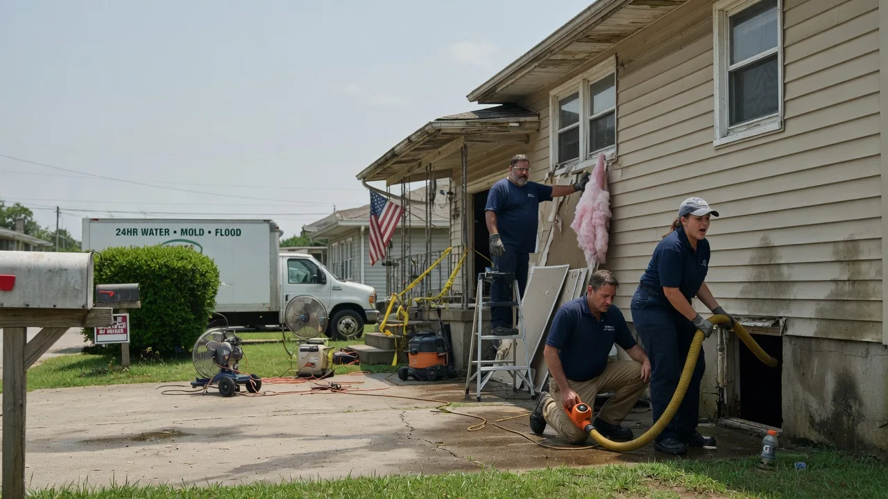 Water Damage Repair in Depauw, IN near me